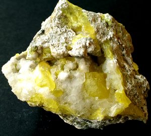minerales azufre